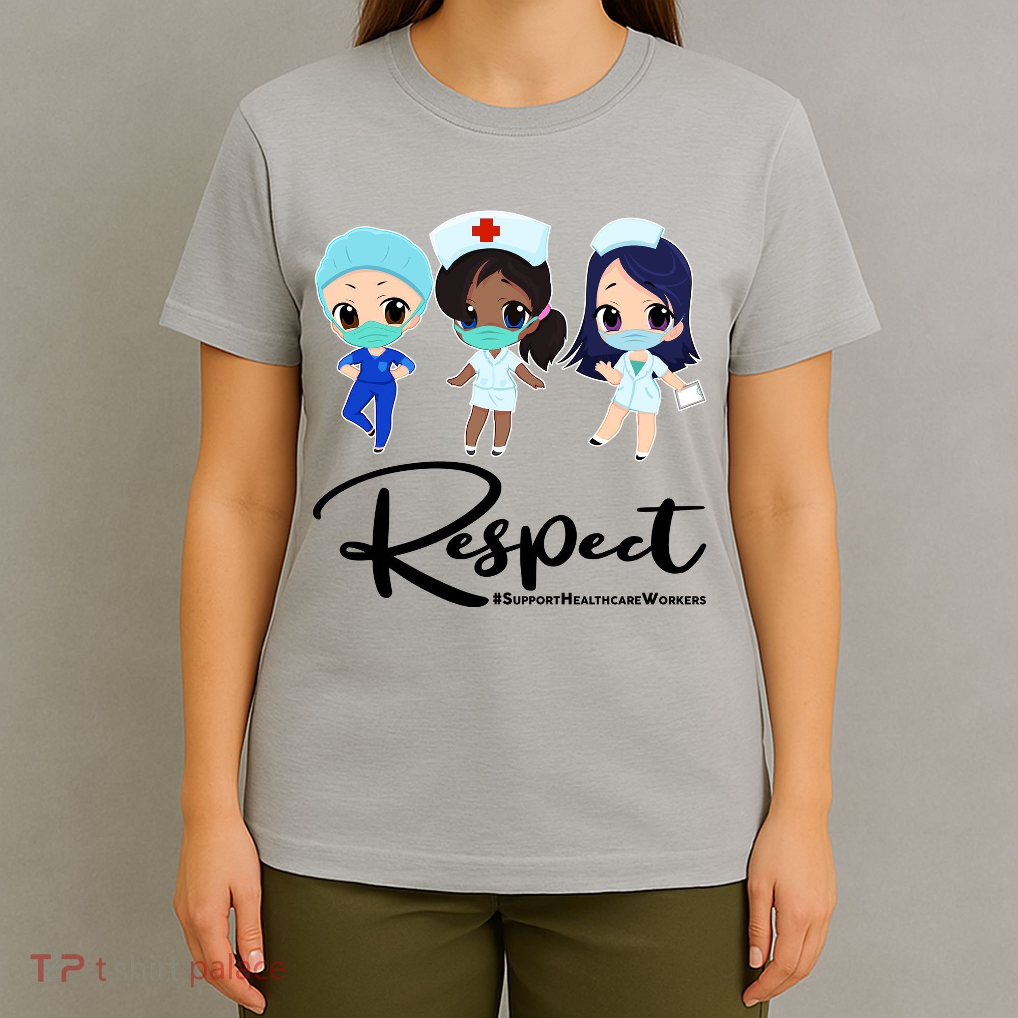 Respect Support Healthcare Workers T-Shirt