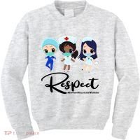 Respect Support Healthcare Workers Kids Sweatshirt thumb 0