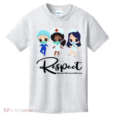 Respect Support Healthcare Workers Kids T-Shirt