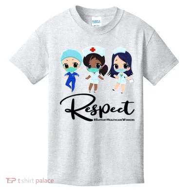 Respect Support Healthcare Workers Kids T-Shirt