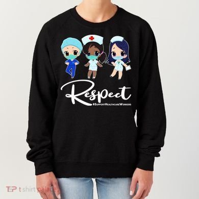 Respect Support Healthcare Workers Women's Sweatshirt