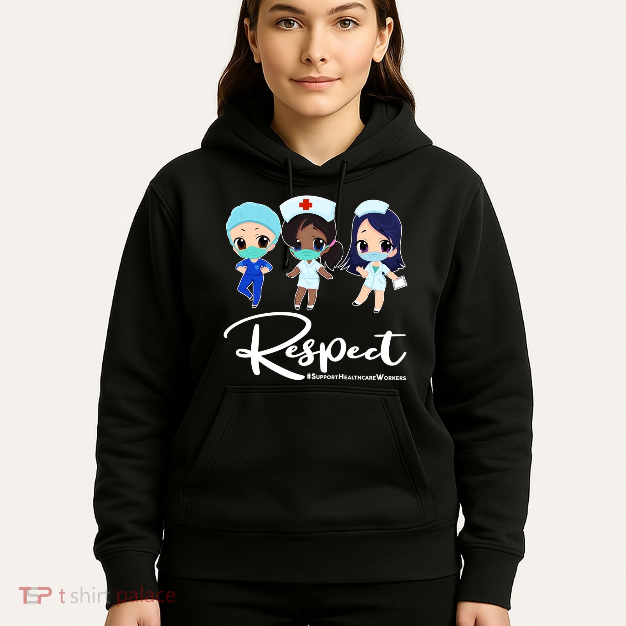 Respect Support Healthcare Workers Hoodie