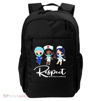 Respect Support Healthcare Workers Backpack