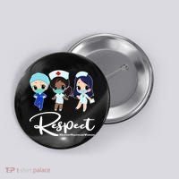 Respect Support Healthcare Workers Button thumb 0