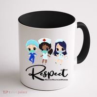 Respect Support Healthcare Workers Coffee Mug thumb 1