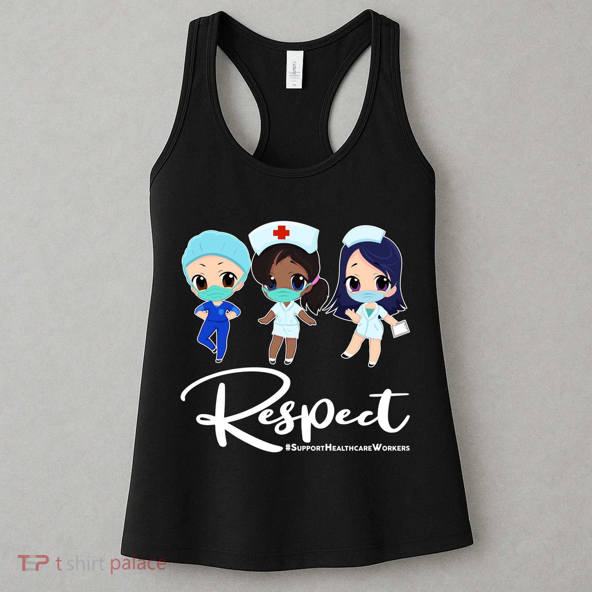 Respect Support Healthcare Workers Women's Tank Top