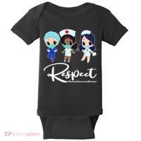 Respect Support Healthcare Workers Baby Bodysuit thumb 0