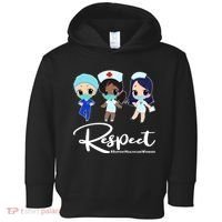 Respect Support Healthcare Workers Toddler Hoodie thumb 0