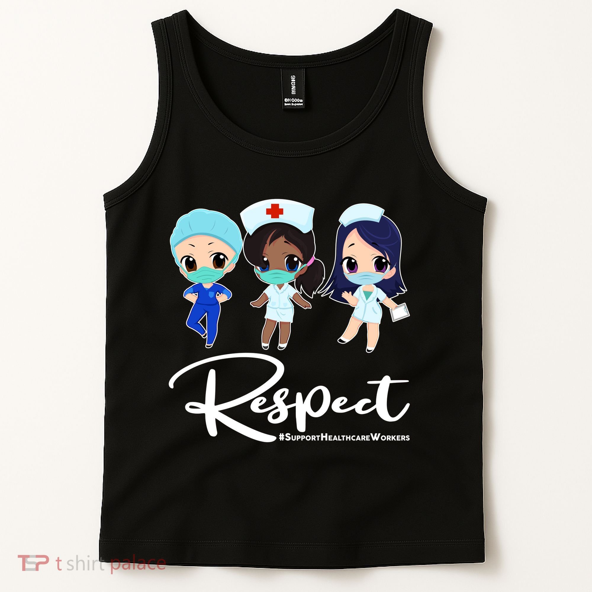 Respect Support Healthcare Workers Tank Top