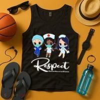 Respect Support Healthcare Workers Tank Top thumb 4