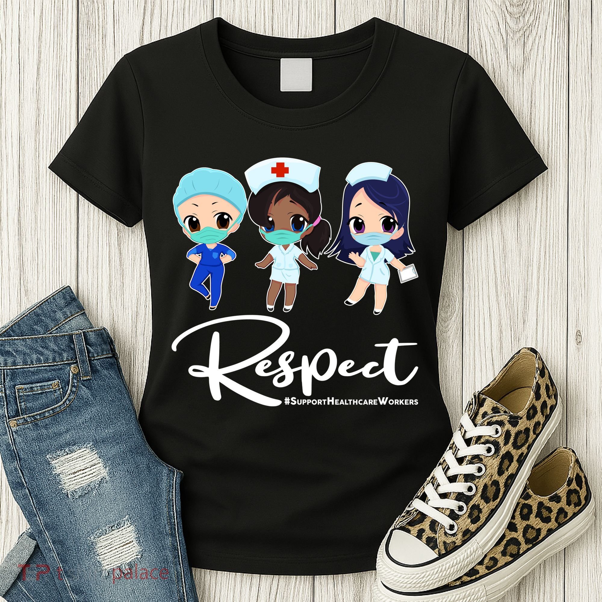 Respect Support Healthcare Workers Women's T-Shirt