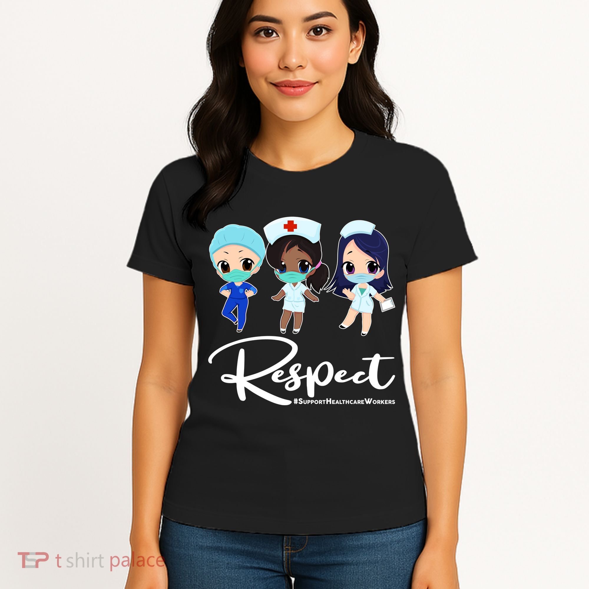 Respect Support Healthcare Workers Women's T-Shirt