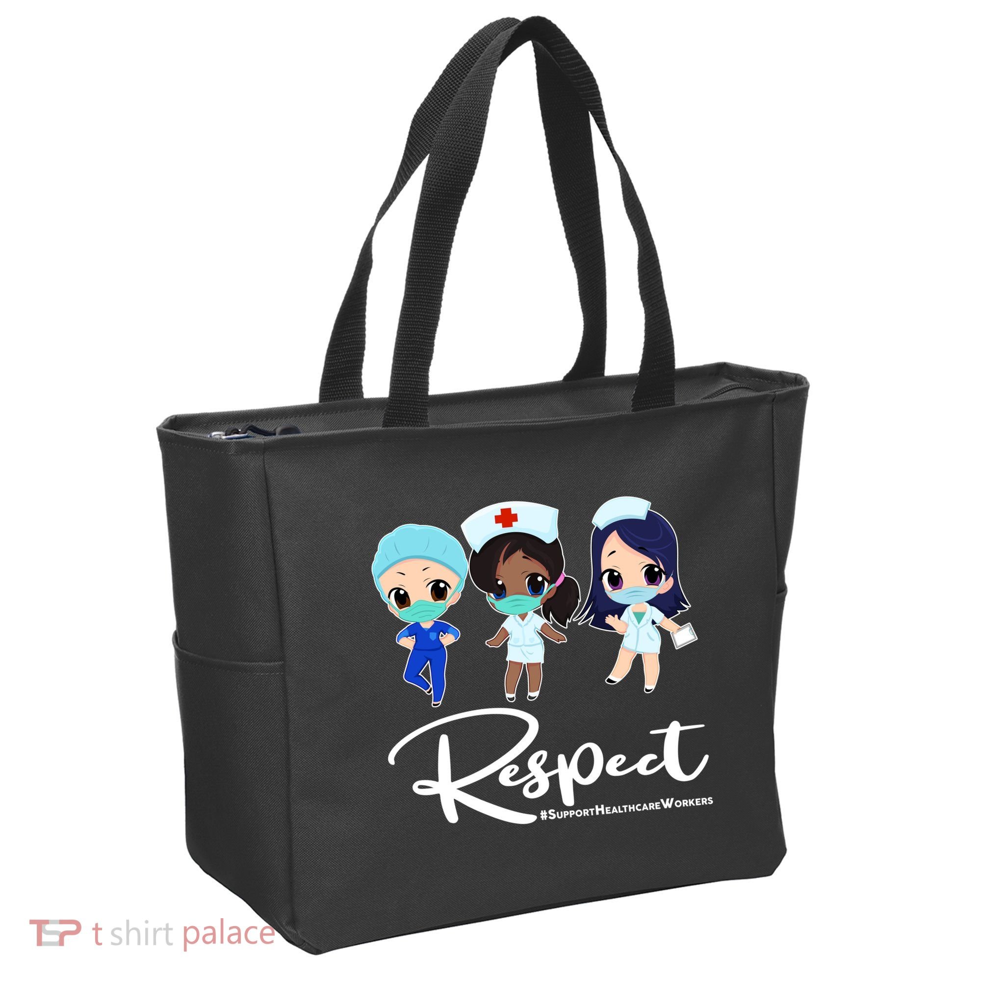 Respect Support Healthcare Workers Tote Bag
