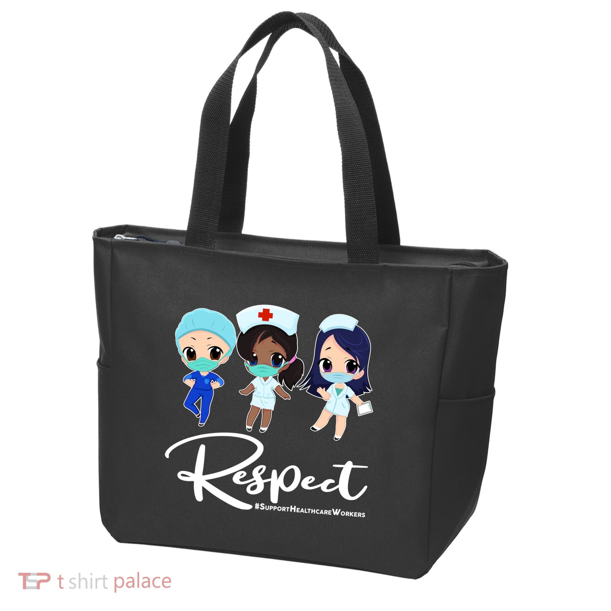 Respect Support Healthcare Workers Tote Bag