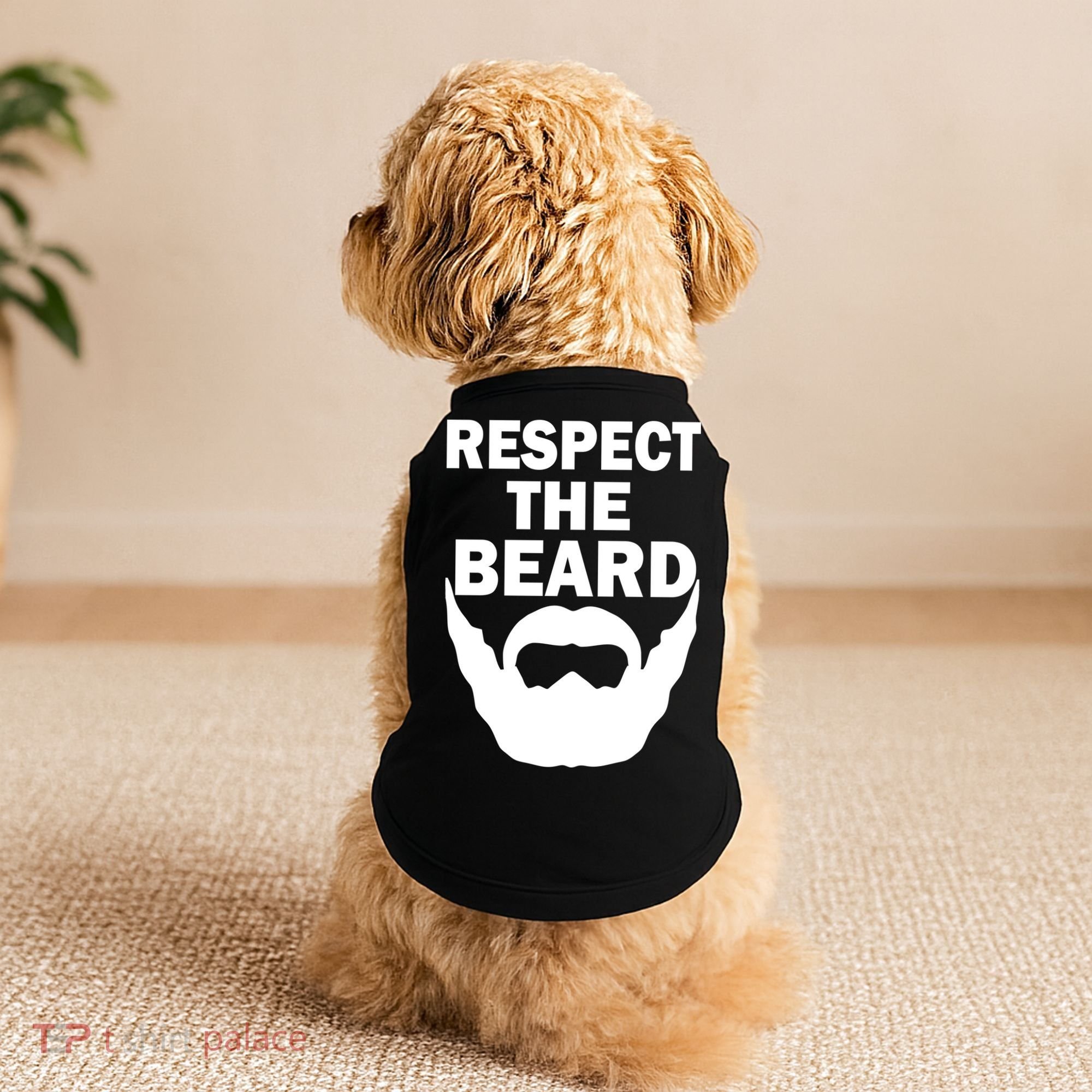 Respect The Beard Doggie Tank