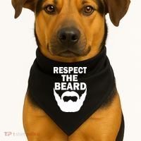 Respect The Beard USA-Made Doggie Bandana thumb 1
