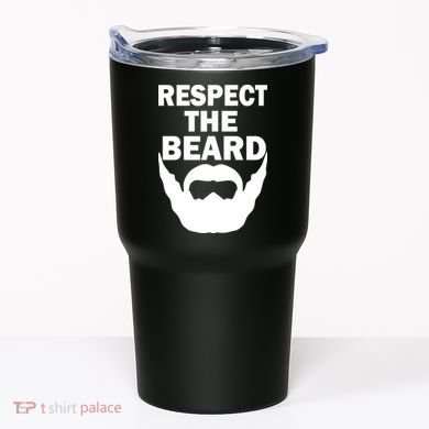 Respect The Beard Tumbler