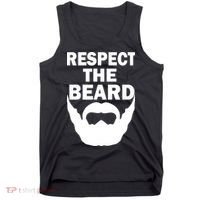 Respect The Beard Tank Top thumb 0
