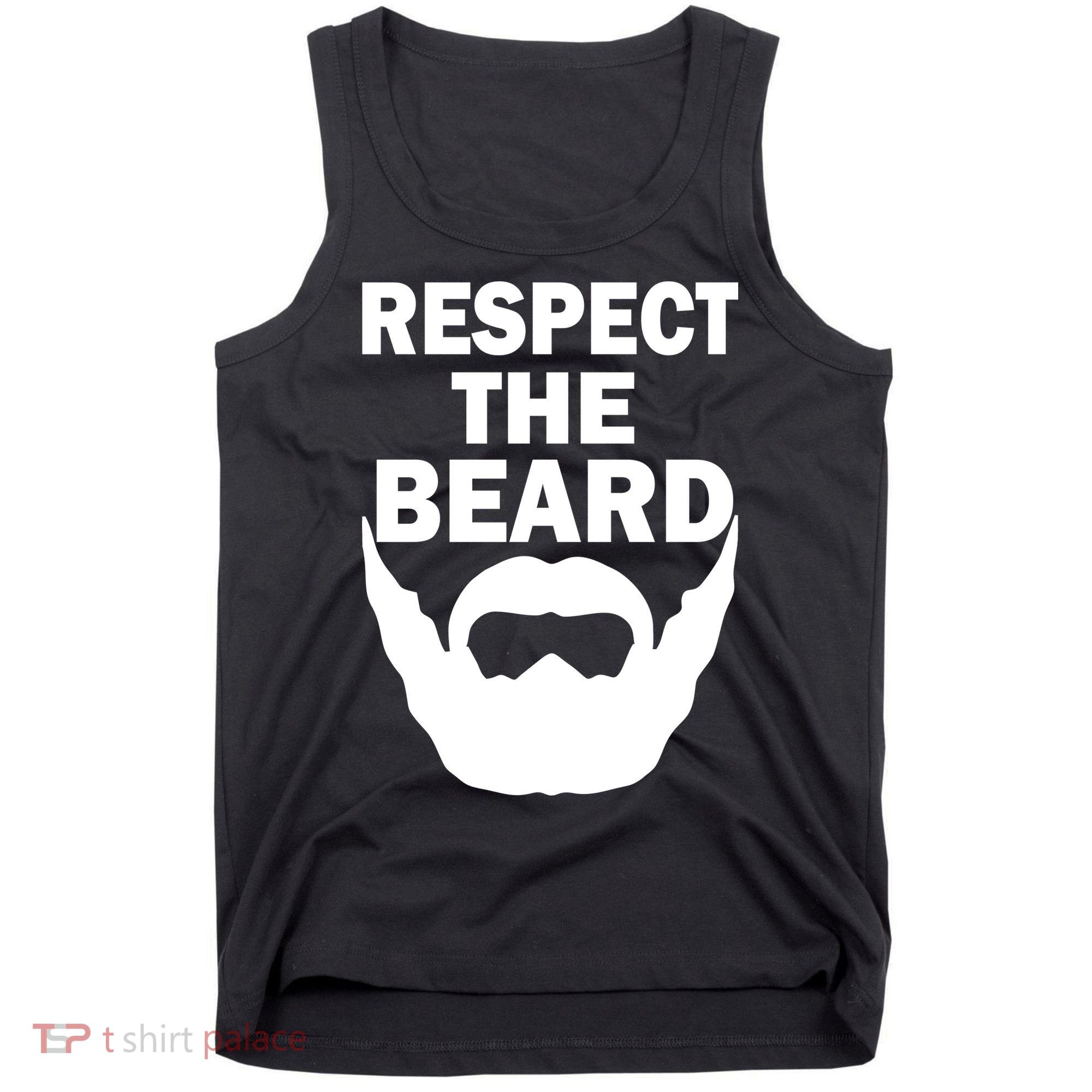 Respect The Beard Tank Top