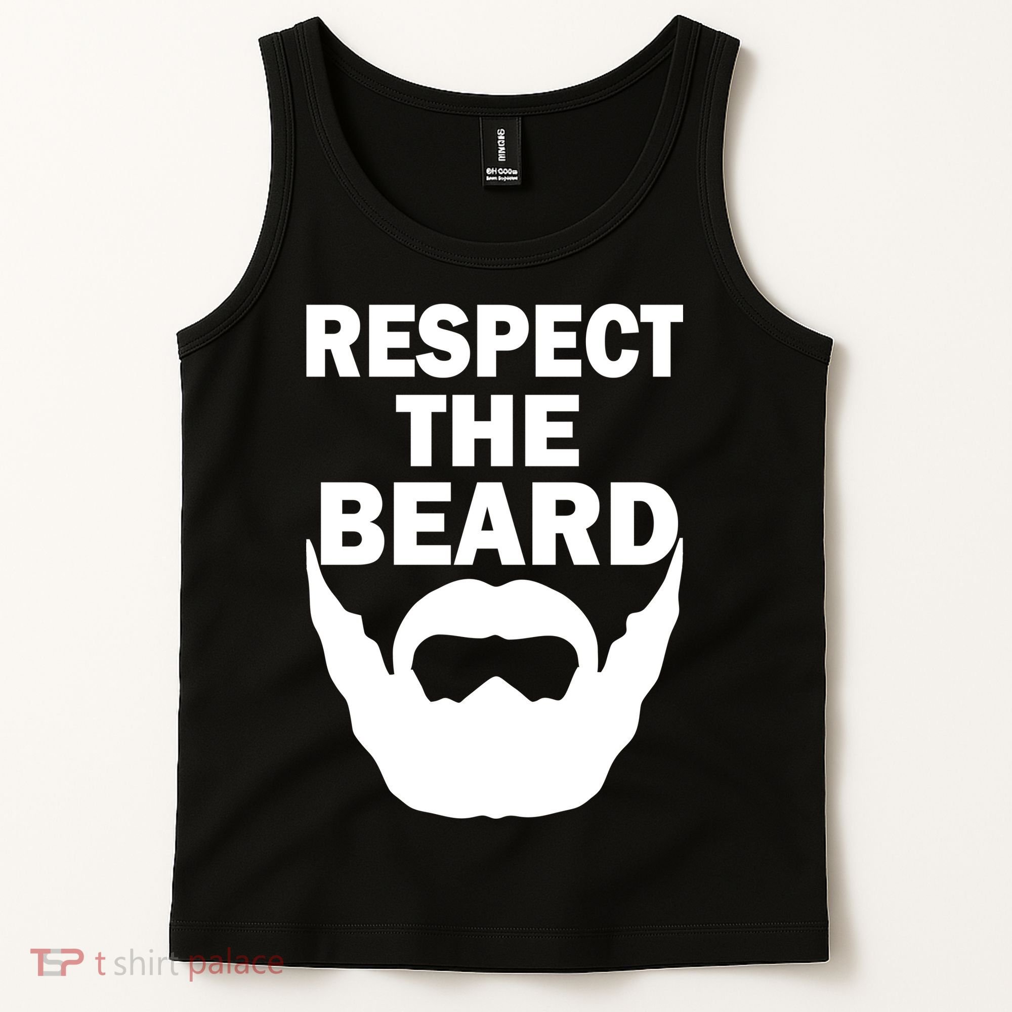 Respect The Beard Tank Top