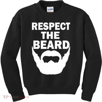 Respect The Beard Kids Sweatshirt