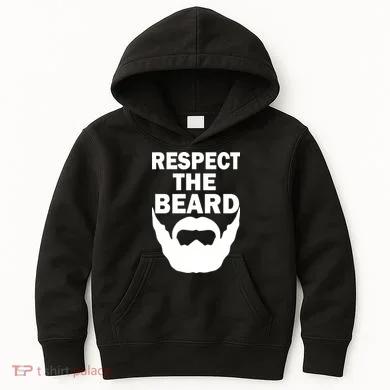 Respect The Beard Kids Hoodie