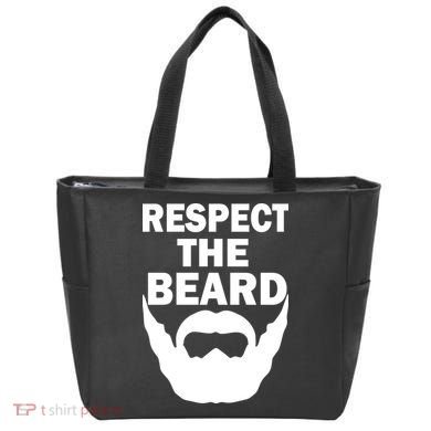Respect The Beard Tote Bag