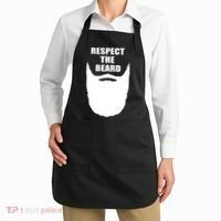 Respect The Beard Funny Bearded Apron thumb 2