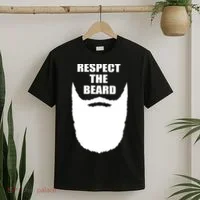 Respect The Beard Funny Bearded T-Shirt thumb 2