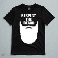 Respect The Beard Funny Bearded T-Shirt thumb 5