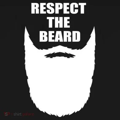 Respect The Beard Funny Bearded Baby Bodysuit
