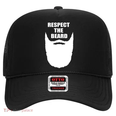 Respect The Beard Funny Bearded Hat