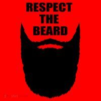 Respect The Beard Funny Bearded Santa Hat thumb 1
