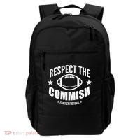 Respect The Commish Fantasy Football Backpack thumb 0