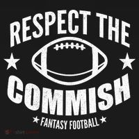 Respect The Commish Fantasy Football Backpack thumb 2