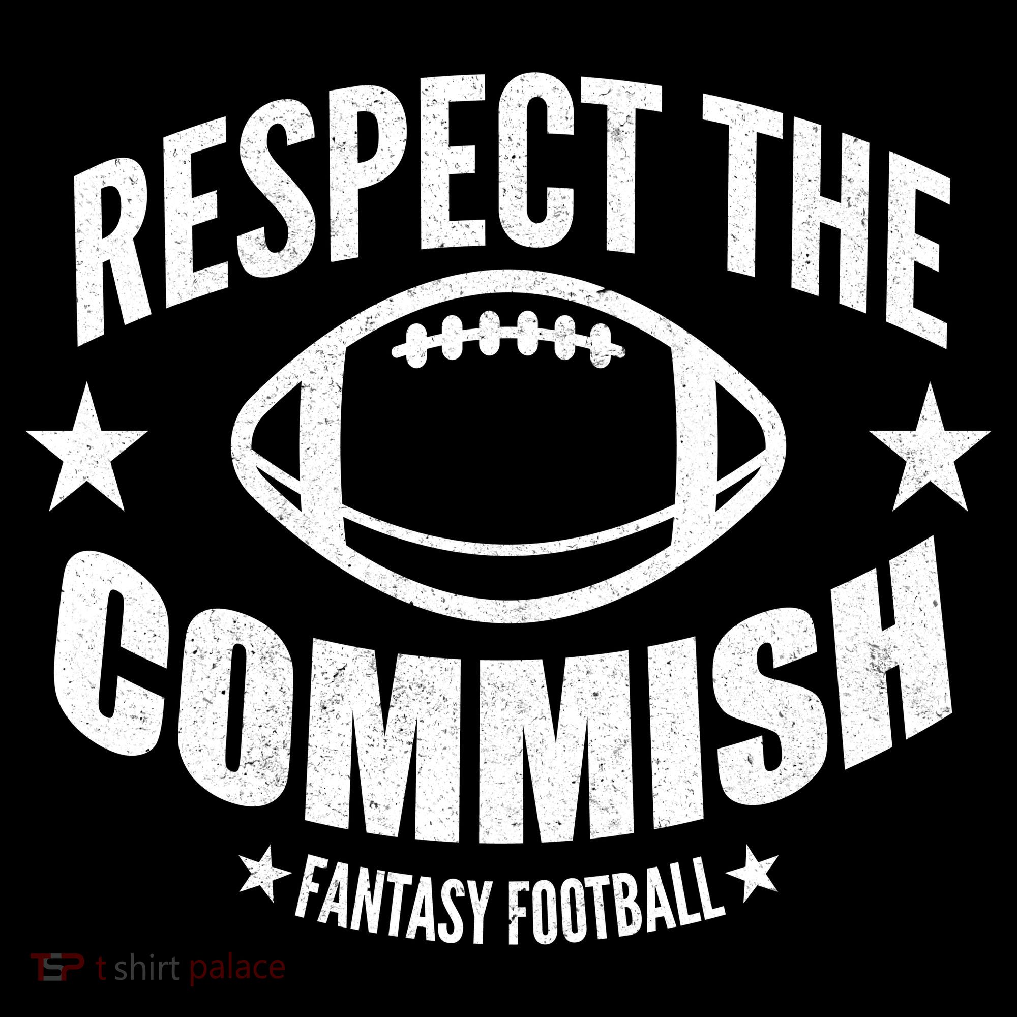 Respect The Commish Fantasy Football Backpack