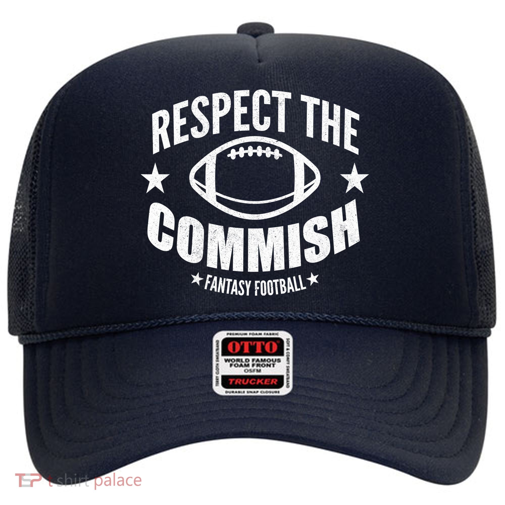 Respect The Commish Fantasy Football Hat