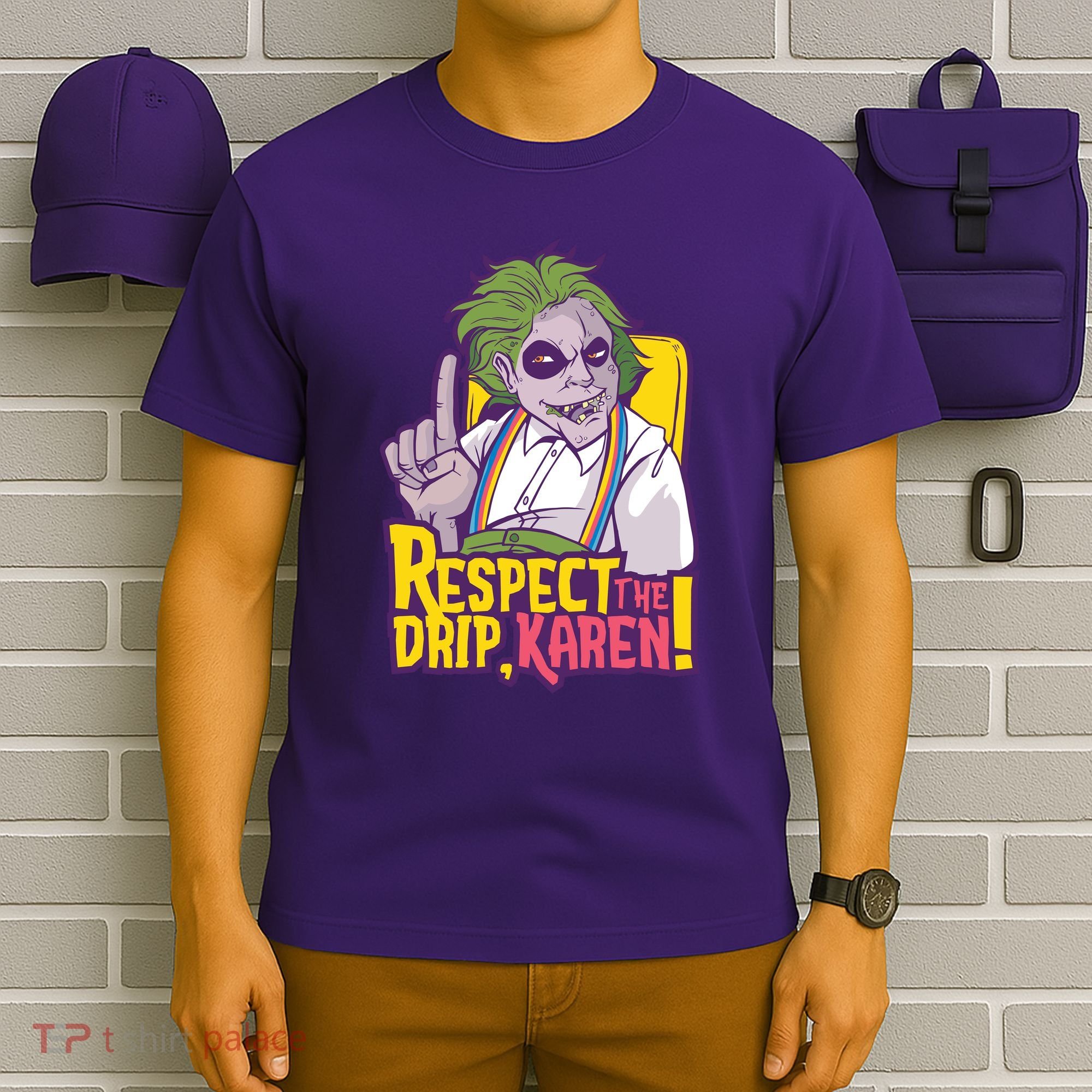 Respect The Drip Karen Funny T-Shirt