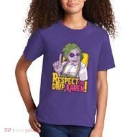 Respect The Drip Karen Funny Kids T-Shirt thumb 2