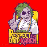 Respect The Drip Karen Funny Santa Hat thumb 1