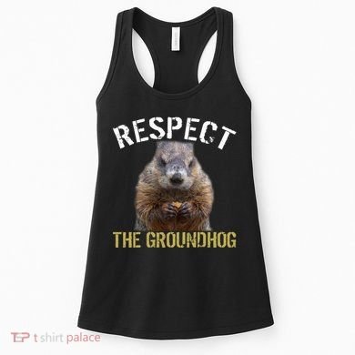 Respect The Groundhog Women's Tank Top