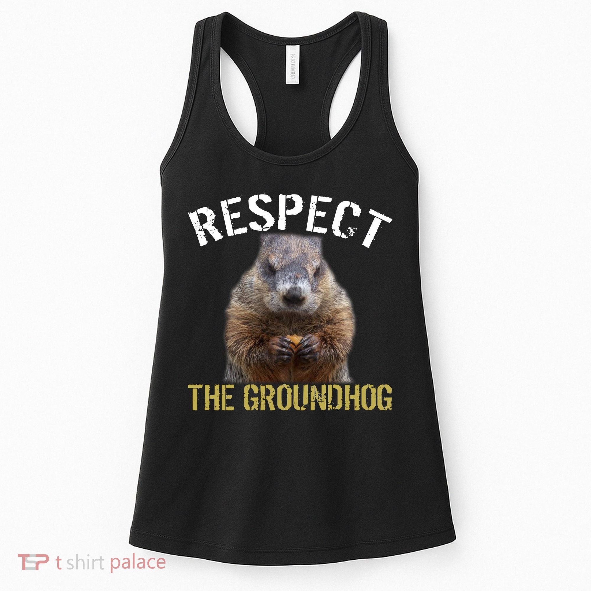 Respect The Groundhog Women's Tank Top