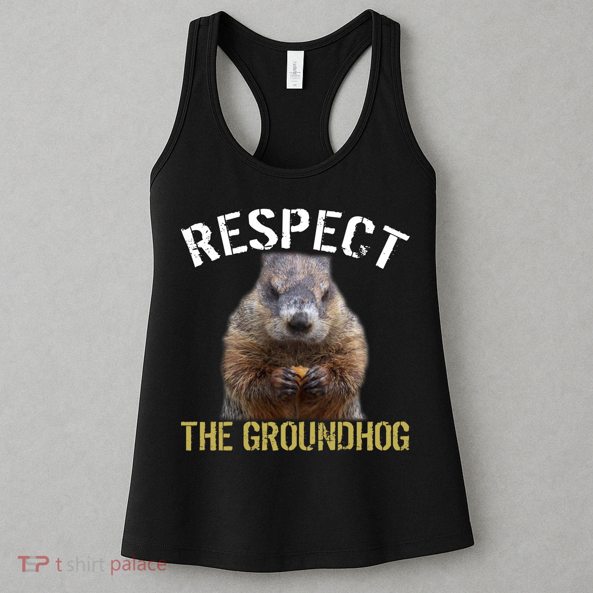 Respect The Groundhog Women's Tank Top