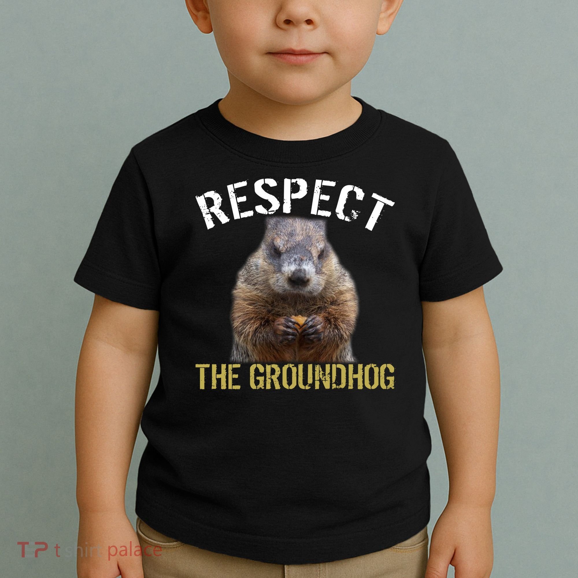 Respect The Groundhog Toddler T-Shirt