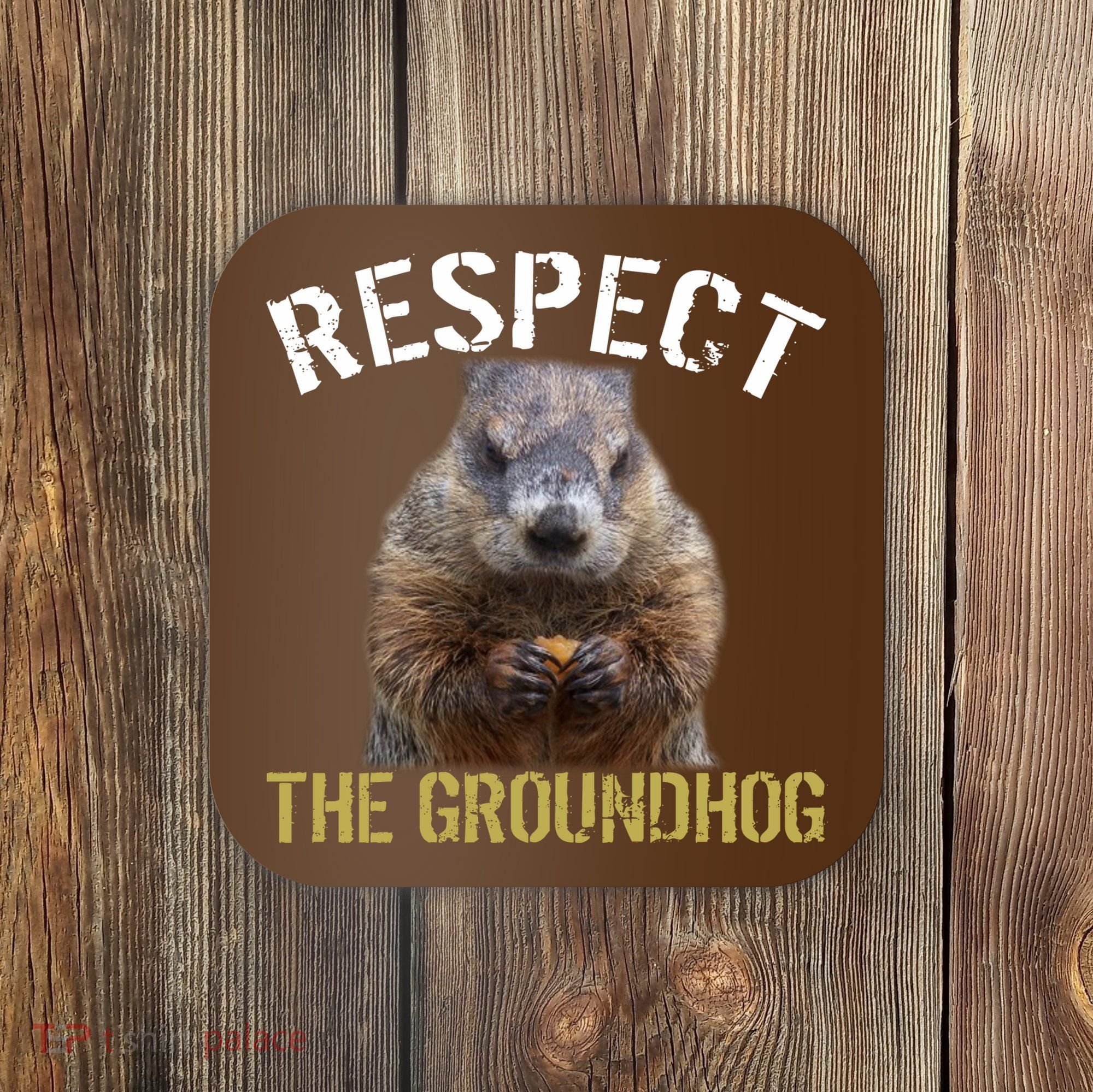 Respect The Groundhog Coaster