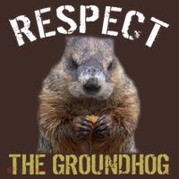Respect The Groundhog Baby Bodysuit thumb 2