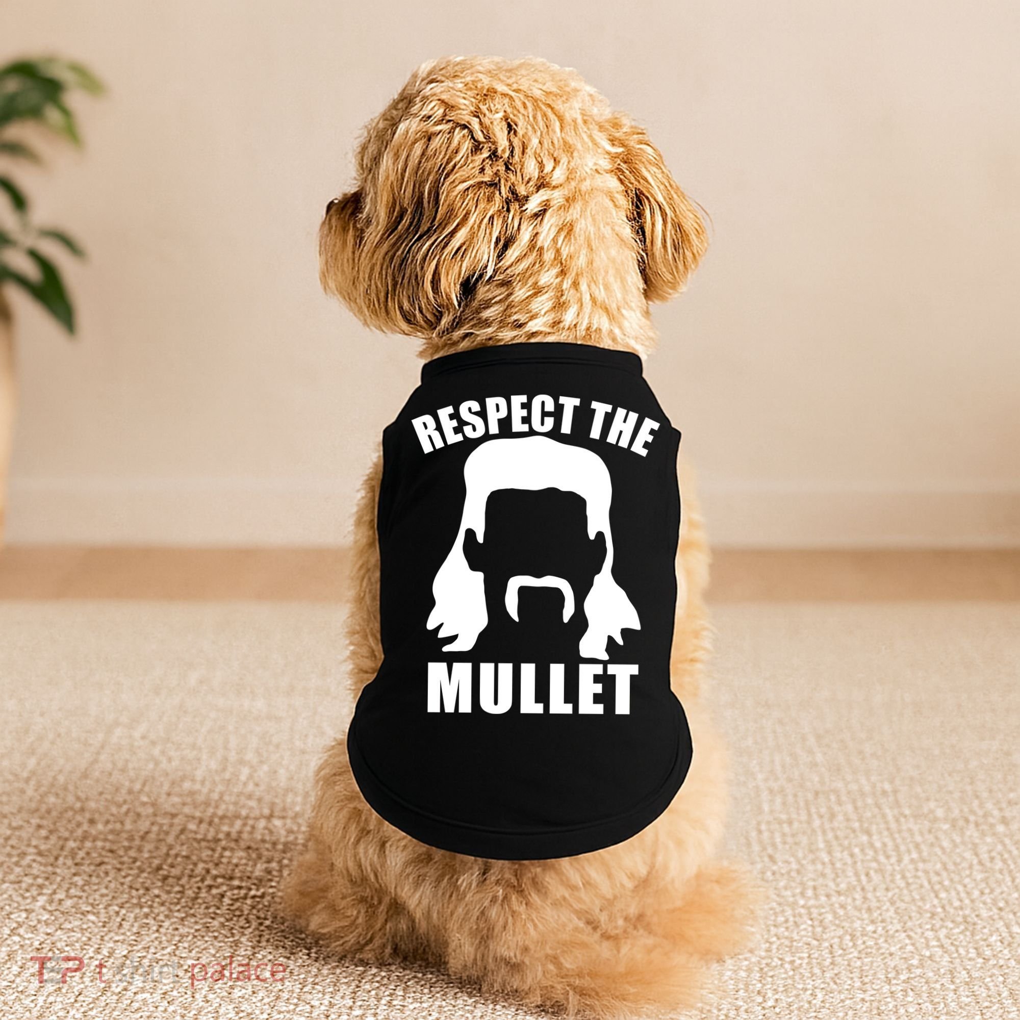 Respect The Mullet Doggie Tank