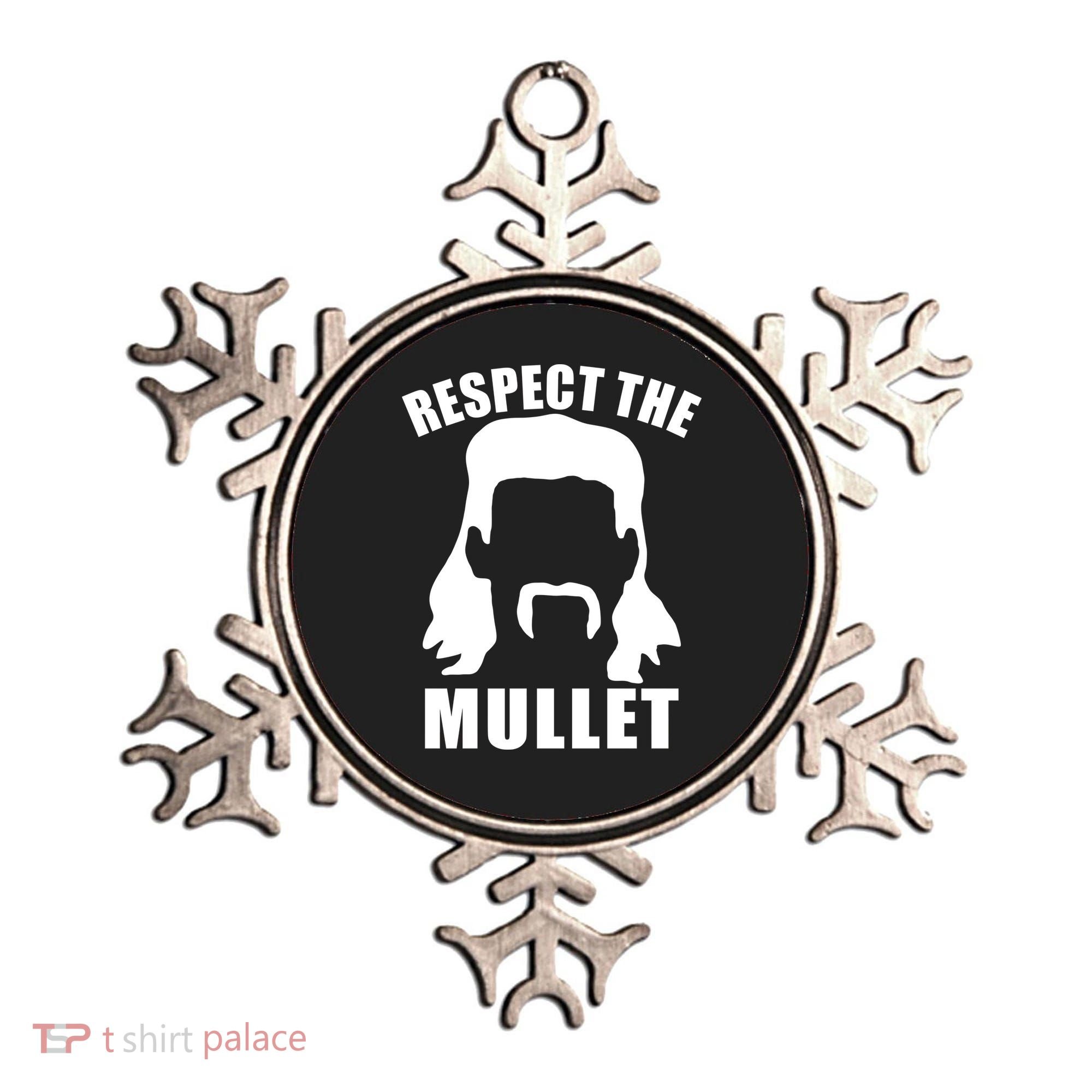 Respect The Mullet Ornament