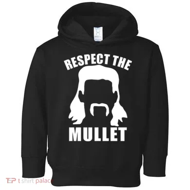 Respect The Mullet Toddler Hoodie