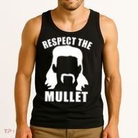 Respect The Mullet Tank Top thumb 3